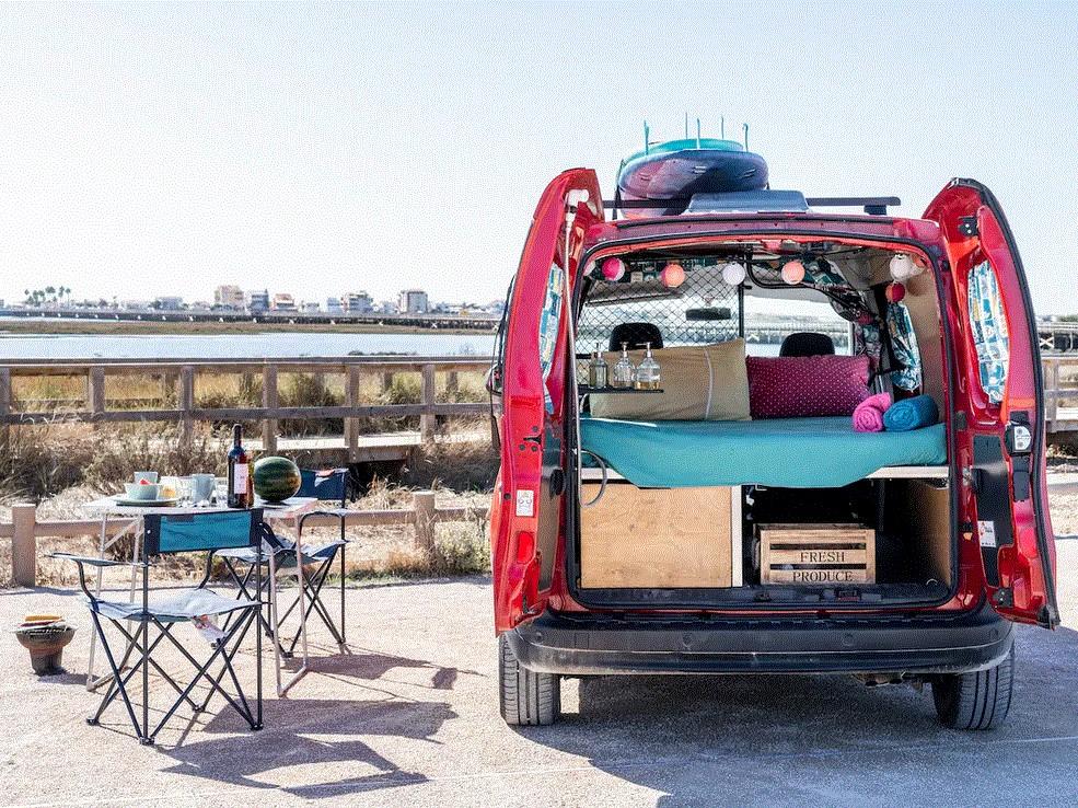 Red Atlantic Mini Camper